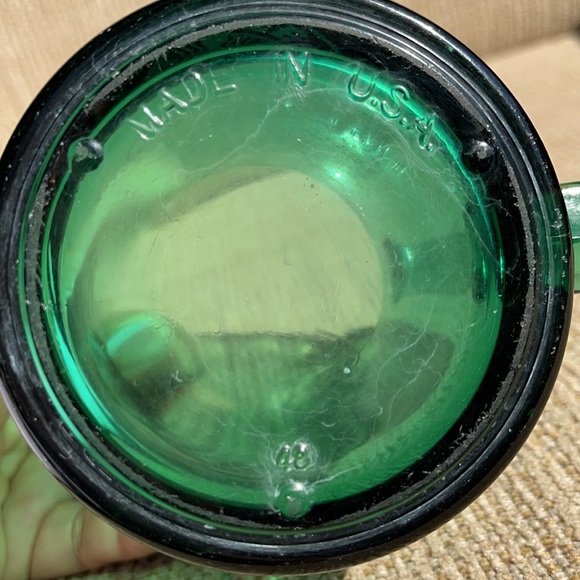 SOLD Starbucks RARE Limited Edition Etched Clear Glass Mug Green - Picture 4 of 6